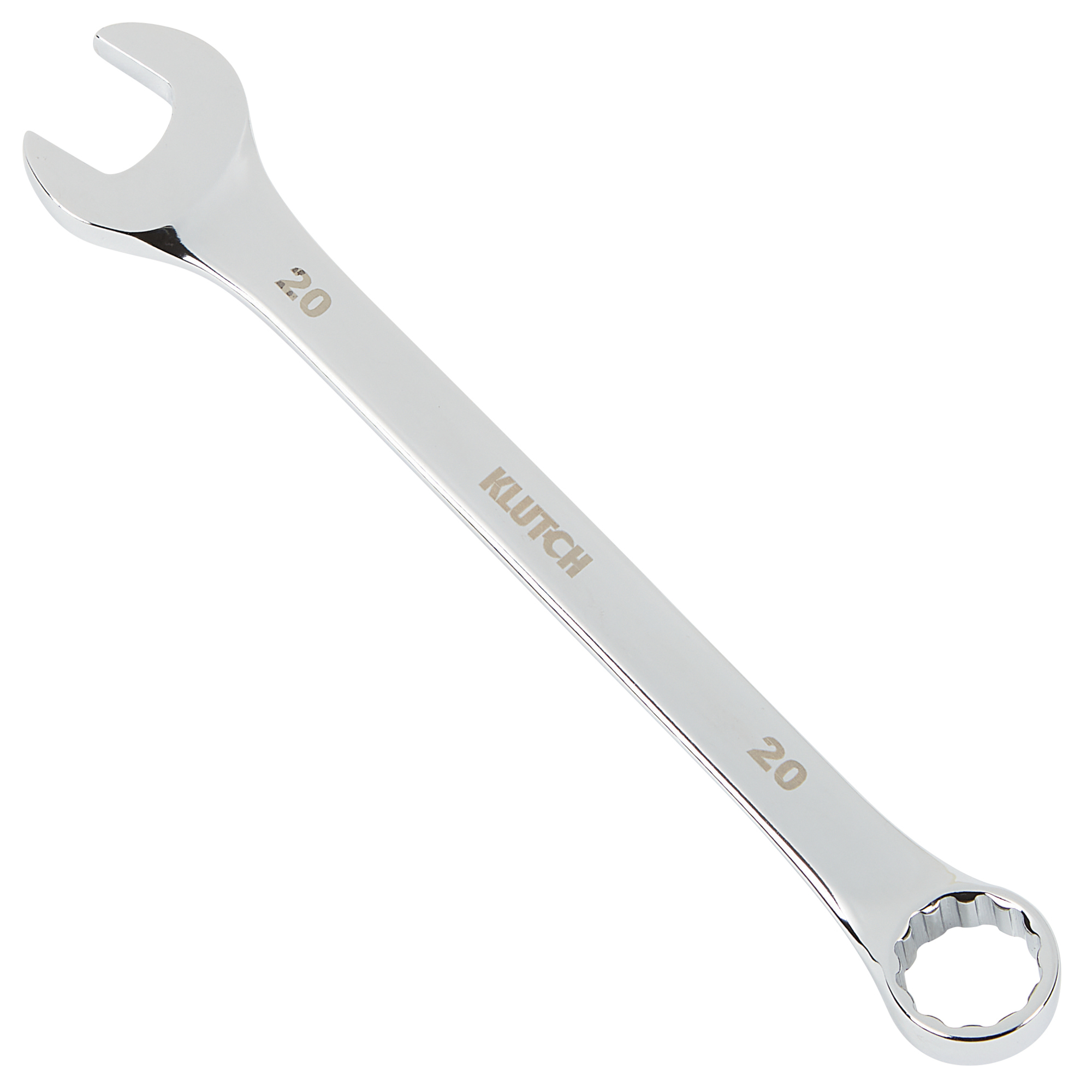 Klutch Metric Combination Wrench, 20mm x 8.86in.
